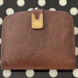 British leather purse/wallet